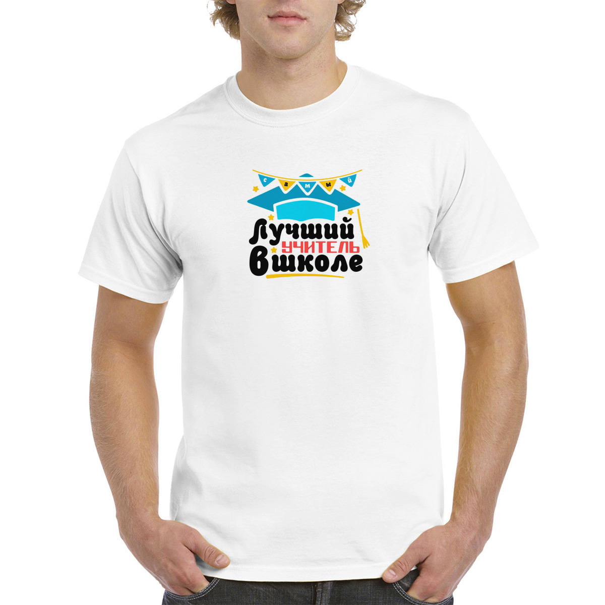 

Футболка унисекс CoolPodarok 4M043707 белая 44 RU, Белый, 4M043707
