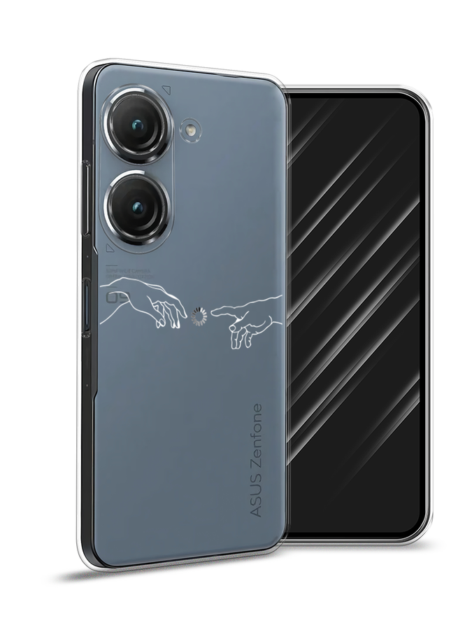 

Чехол Awog на Asus ZenFone 9 "Загрузка творения", Белый;серый;прозрачный, 44950-10