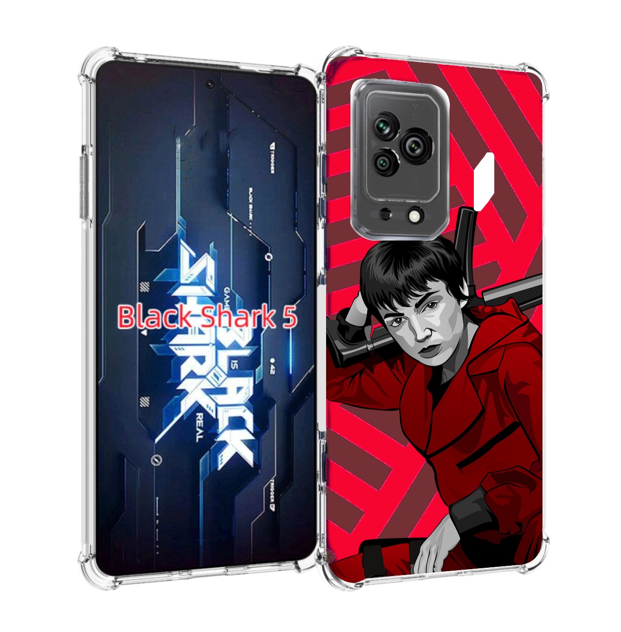 

Чехол MyPads Токио-бумажный-дом для Xiaomi Black Shark 5, Прозрачный, Tocco