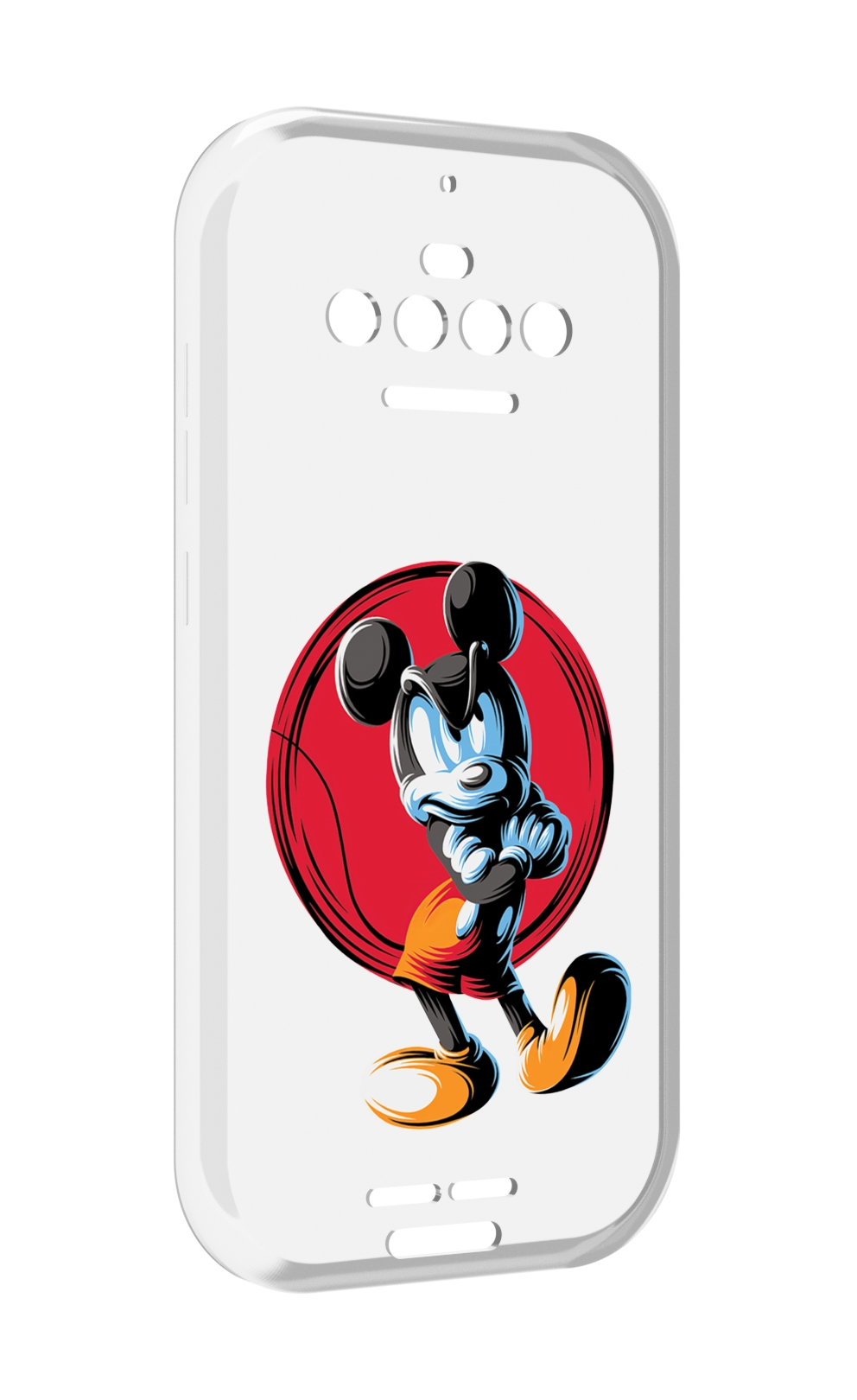 

Чехол MyPads злой-микки для Oukitel F150 R2022, Прозрачный, Tocco