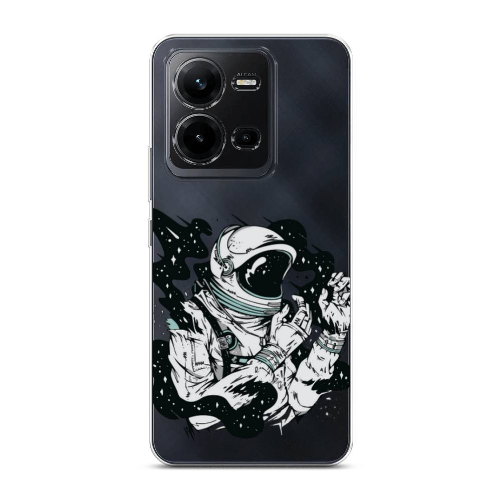 

Чехол Awog на Vivo V25 / Виво V25 "Космонавт арт", Черный;белый;прозрачный