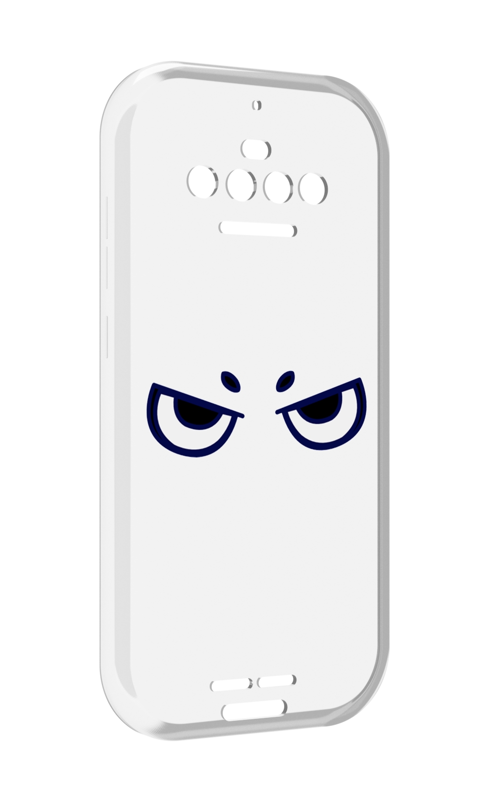 

Чехол MyPads злые-глазки для Oukitel F150 R2022, Прозрачный, Tocco