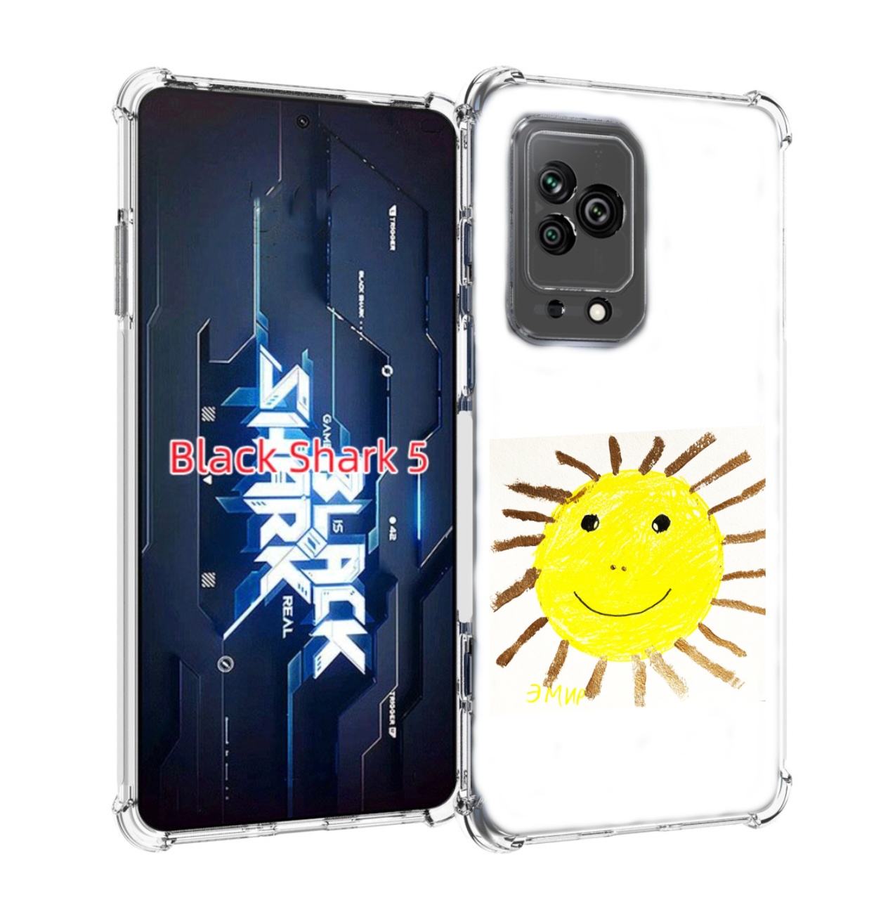

Чехол MyPads Улыбнись, дурак! Morgenshtern для Xiaomi Black Shark 5, Прозрачный, Tocco