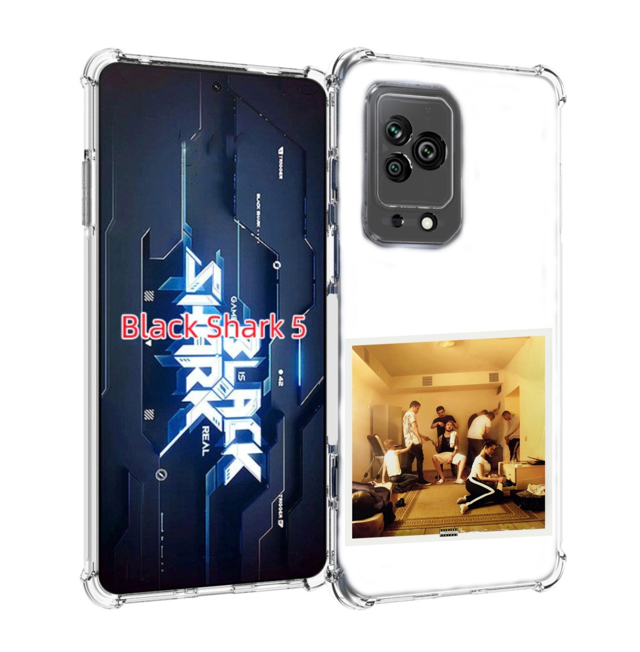 

Чехол MyPads Уроборос Скриптонит улица 36 для Xiaomi Black Shark 5, Прозрачный, Tocco