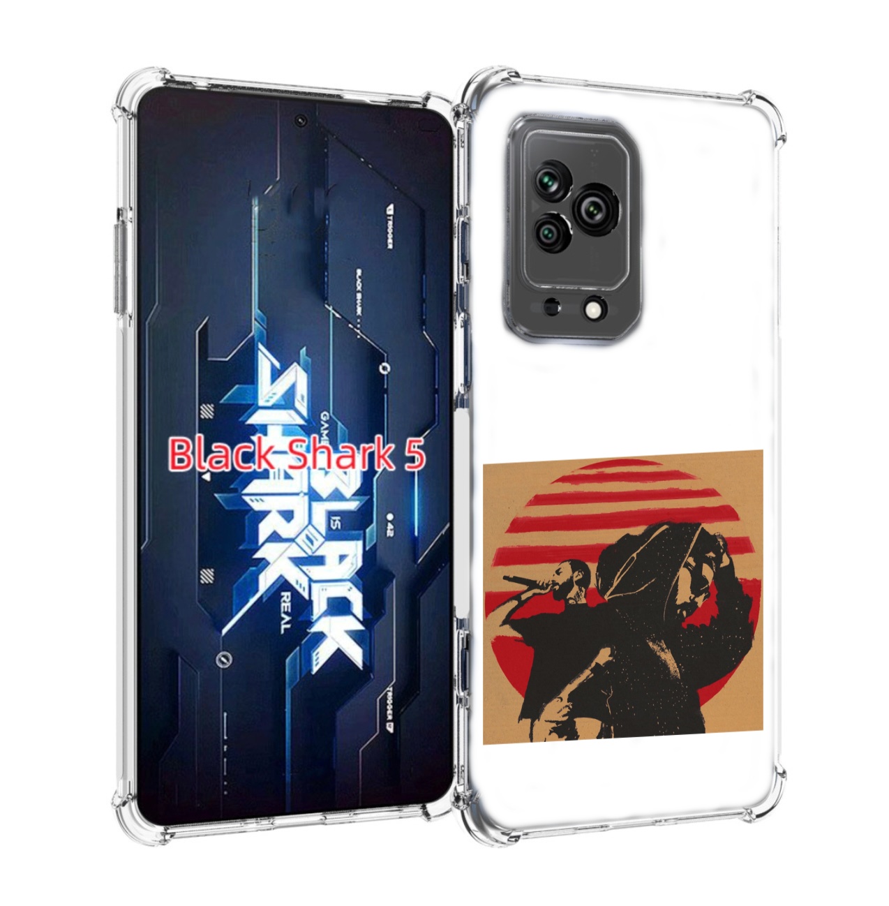 

Чехол MyPads Утопия Мияги и Энди панда для Xiaomi Black Shark 5, Прозрачный, Tocco