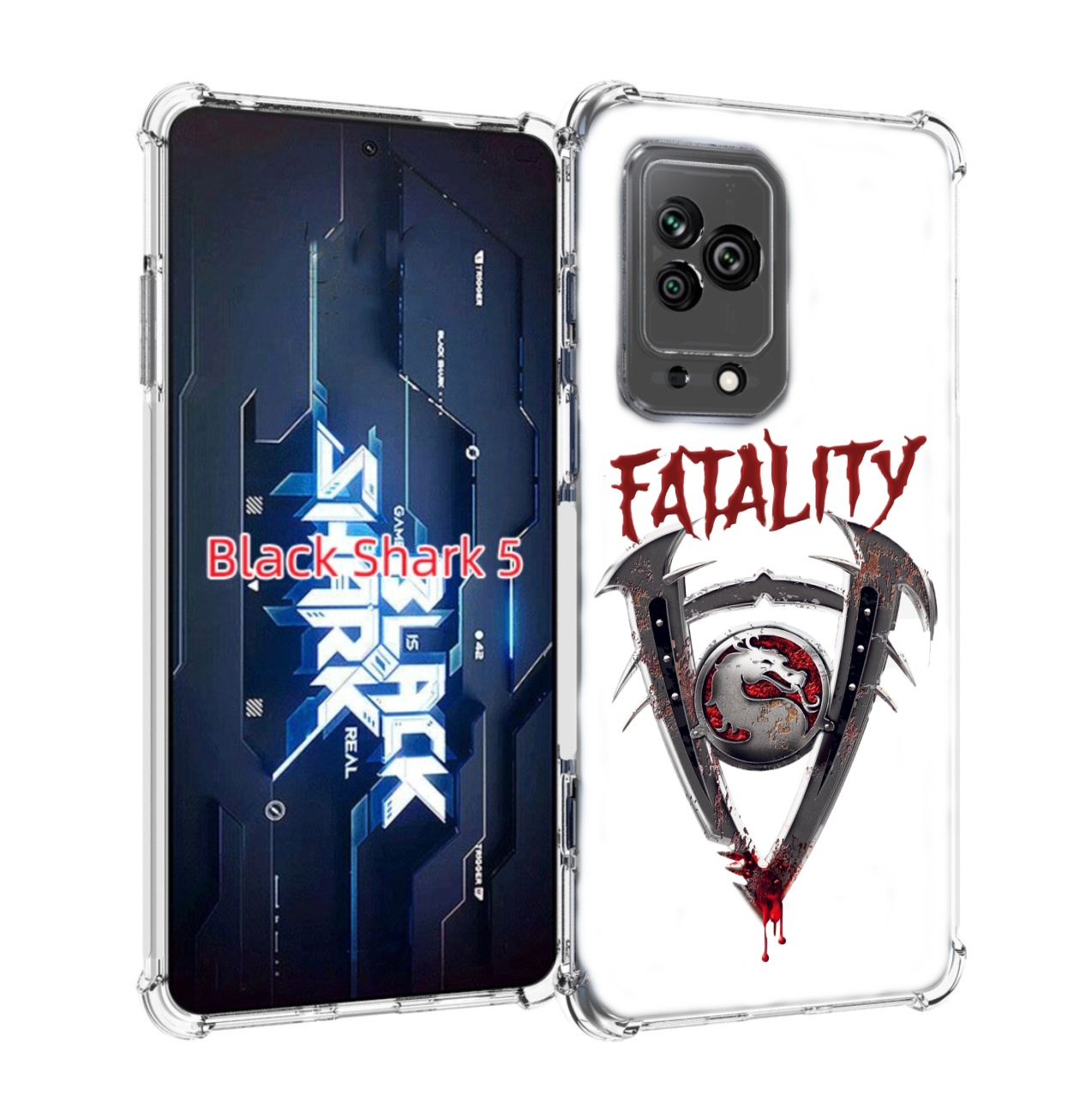 

Чехол MyPads Фаталити мужской для Xiaomi Black Shark 5, Прозрачный, Tocco