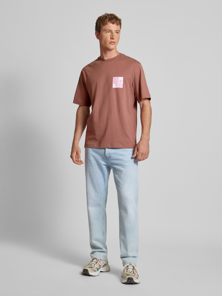 Футболка мужская HUGO 5051941500 коричневая XL 9002₽