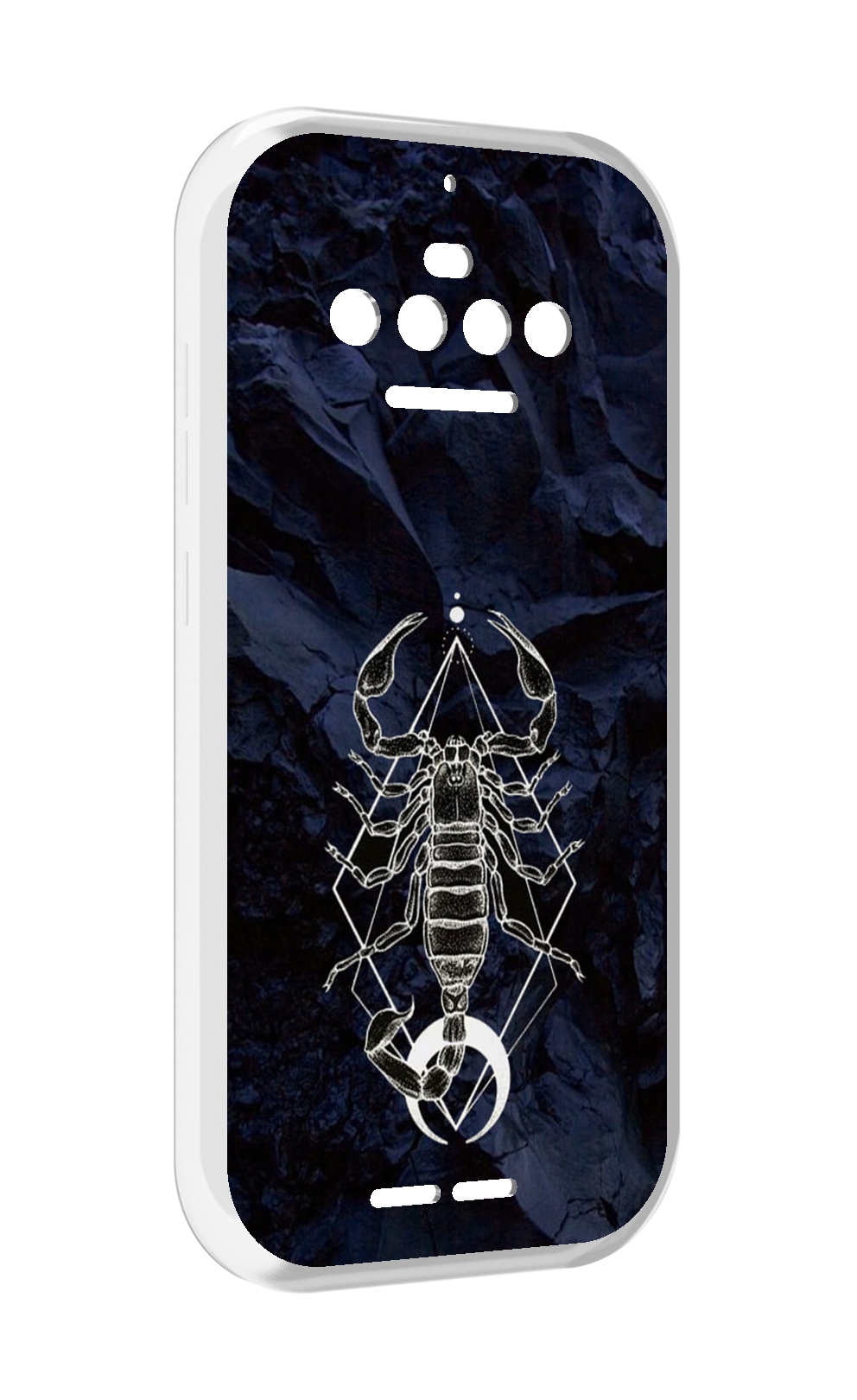 

Чехол MyPads знак зодиака скорпион 3 для Oukitel F150 R2022, Прозрачный, Tocco