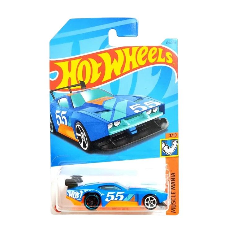 Машинка Hot Wheels легковая машина HKK89 металлическая Count Muscula синий;оранжевый машинка hot wheels легковая машина hkk17 металлическая custom 11 camaro белый синий