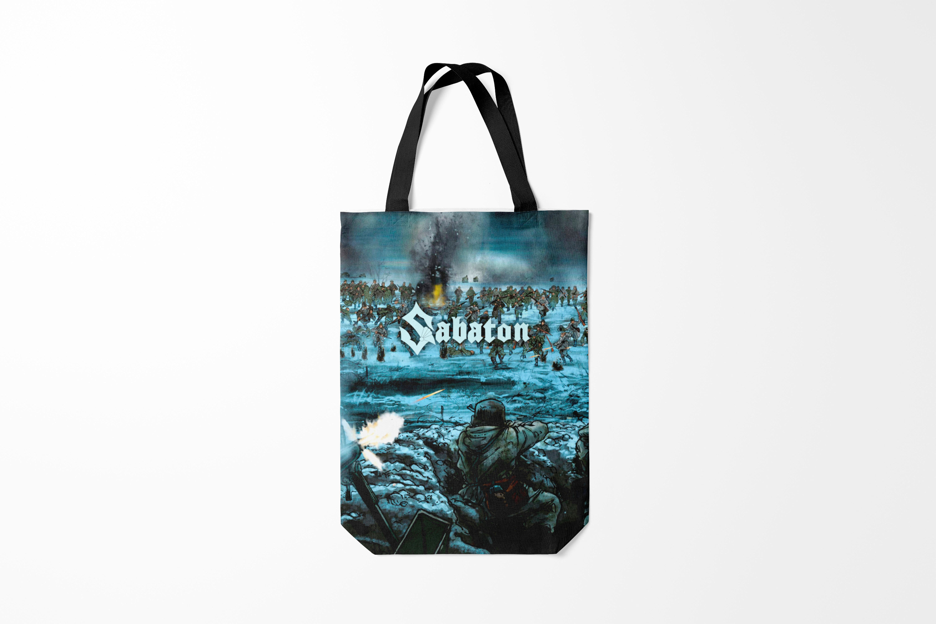 

Сумка шoппер унисекс Burnettie Sabaton, разноцветный, Sabaton