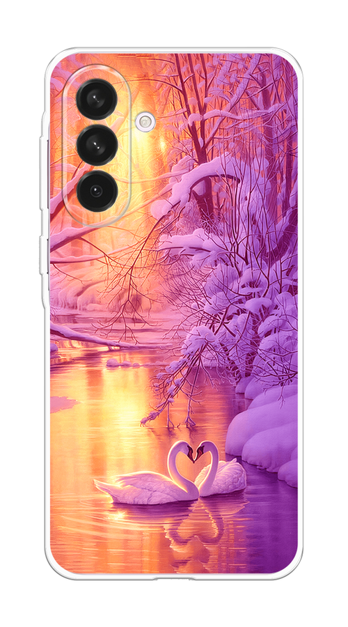 

Чехол на Samsung Galaxy A56 5G Зима 1, Фиолетовый;желтый, 2110850-1