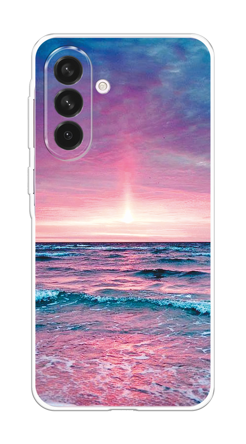 

Чехол на Samsung Galaxy A56 5G Восход 3, Розовый;голубой, 2110850-1
