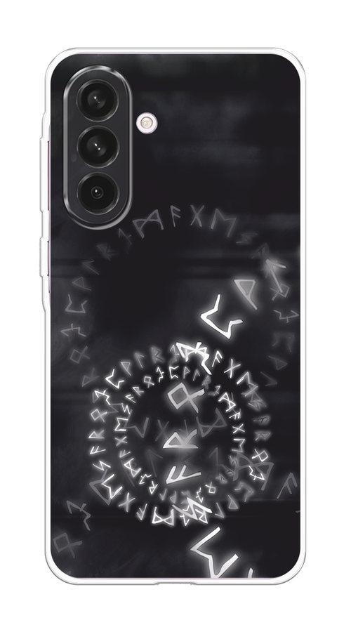 

Чехол на Samsung Galaxy A56 5G Руны, Серый;черный, 2110850-1