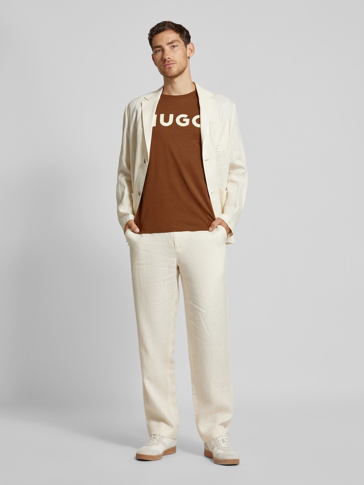 Футболка мужская HUGO 5046755600 коричневая XXL 8012₽