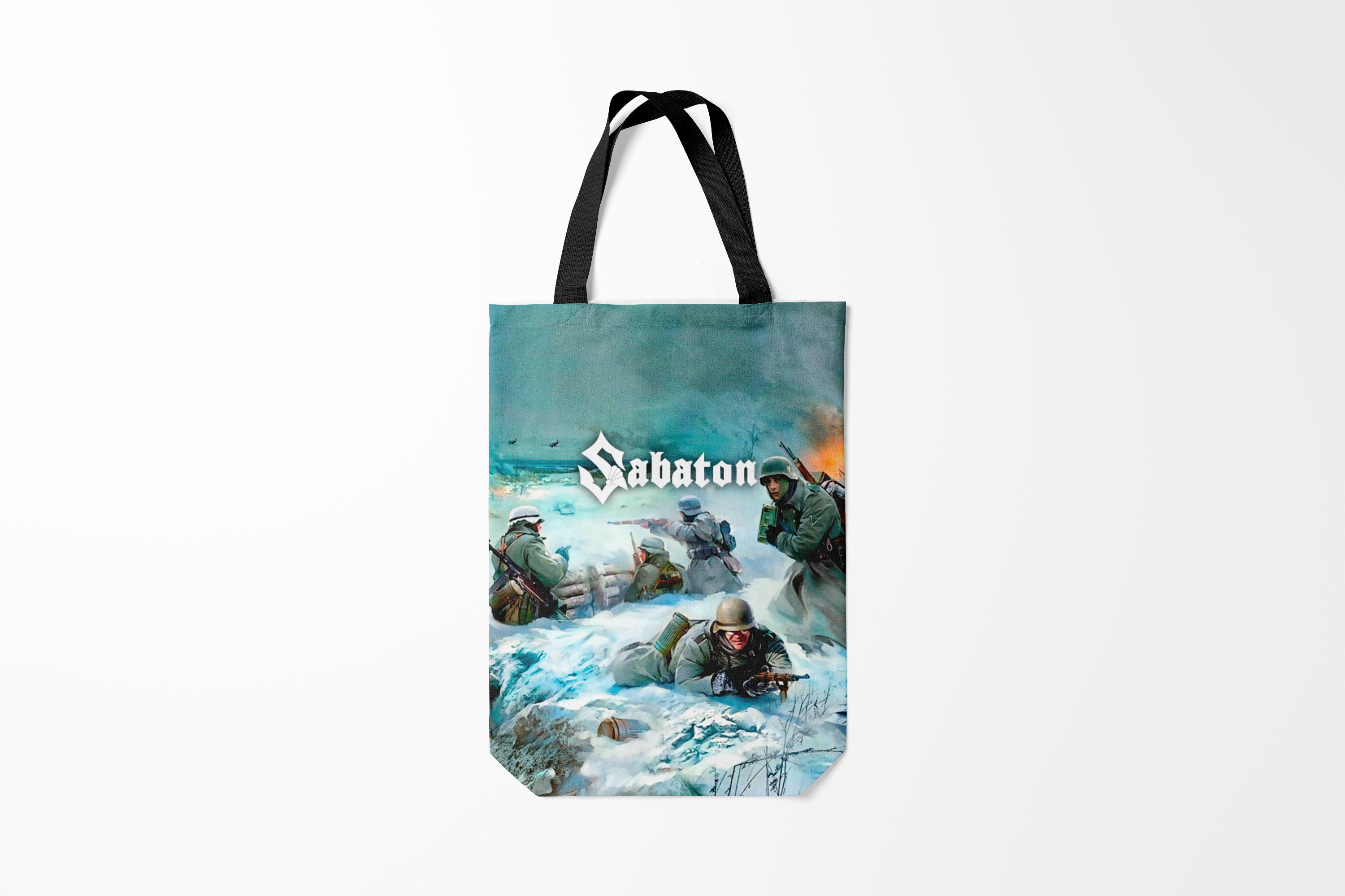 

Сумка шoппер унисекс Burnettie Sabaton, разноцветный, Sabaton
