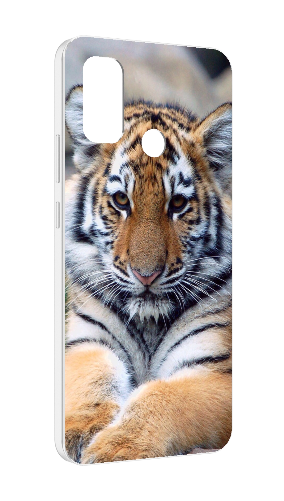 

Чехол MyPads Тигренок для UleFone Note 10P/Note 10, Прозрачный, Tocco
