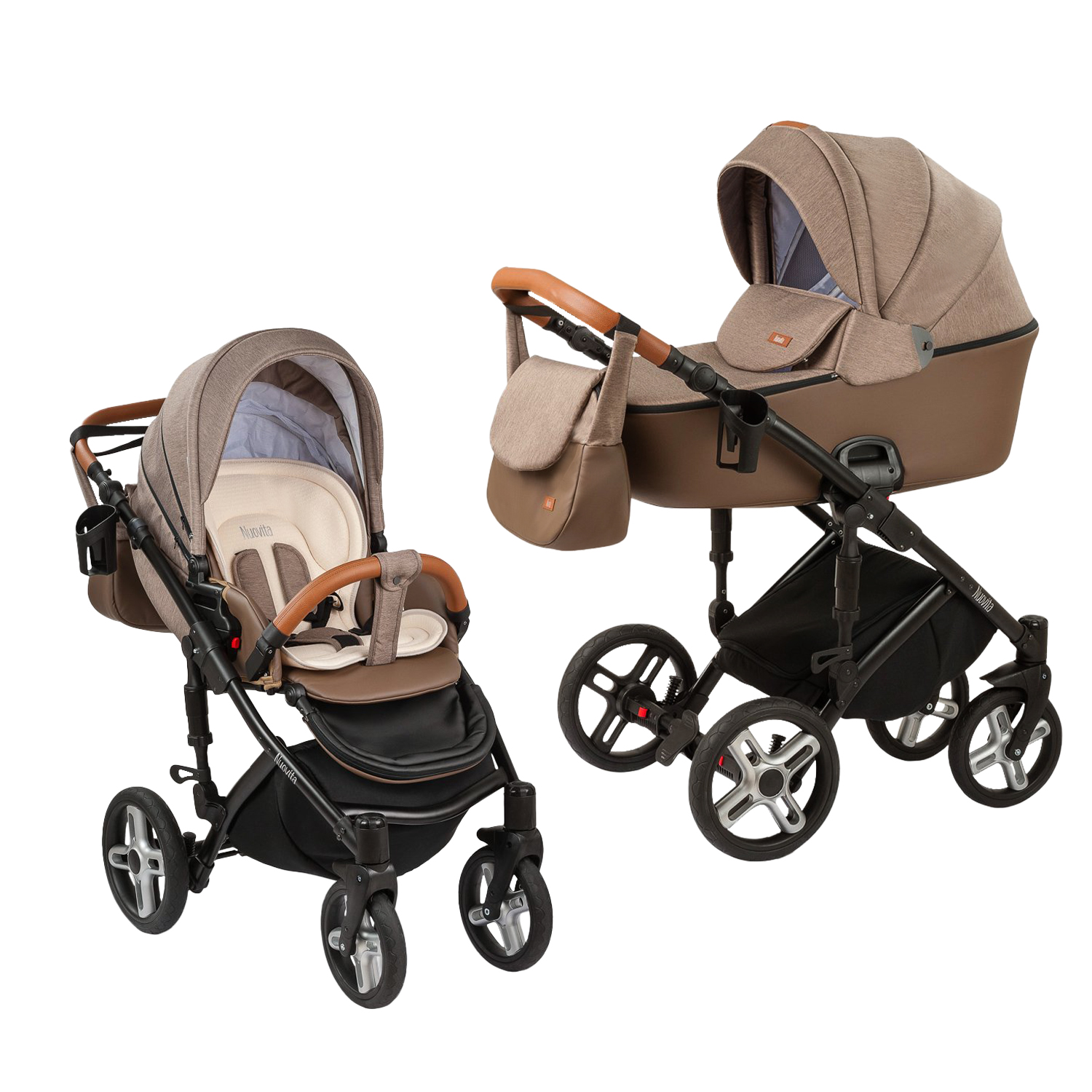 

Детская коляска Nuovita Carro Sport 2 в 1 (Сrocodile/Крокодиловый), Carro Sport