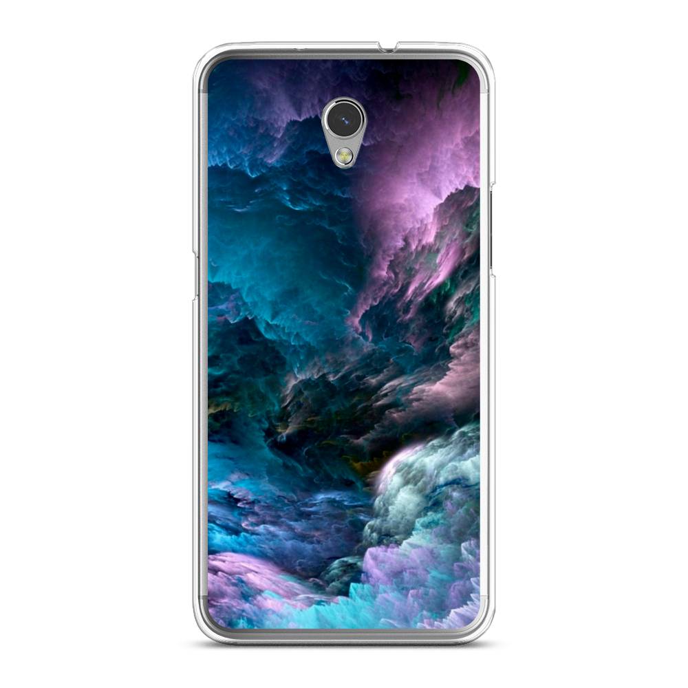 

Чехол на ZTE Blade V7 "Загадочное небо", Синий;фиолетовый, 131150-2
