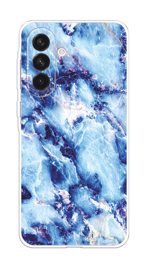 

Чехол на Samsung Galaxy A56 5G Мрамор с синими прожилками, Синий, 2110850-1