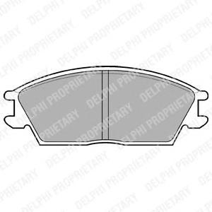 

Колодки дисковые п. Hyundai Accent all 00> LP704