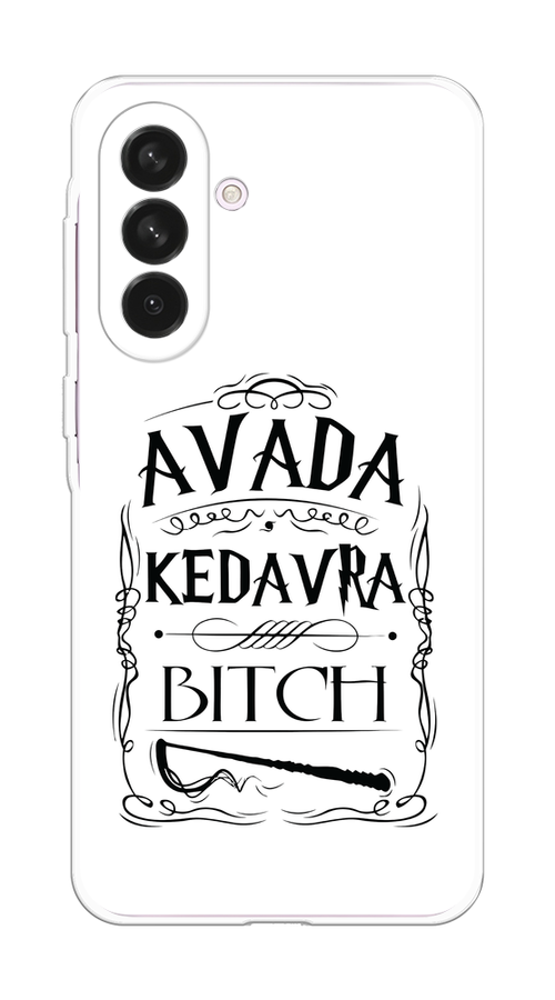 

Чехол на Samsung Galaxy A56 5G Avada kedavra bitch, Белый;серый;черный, 2110850-1