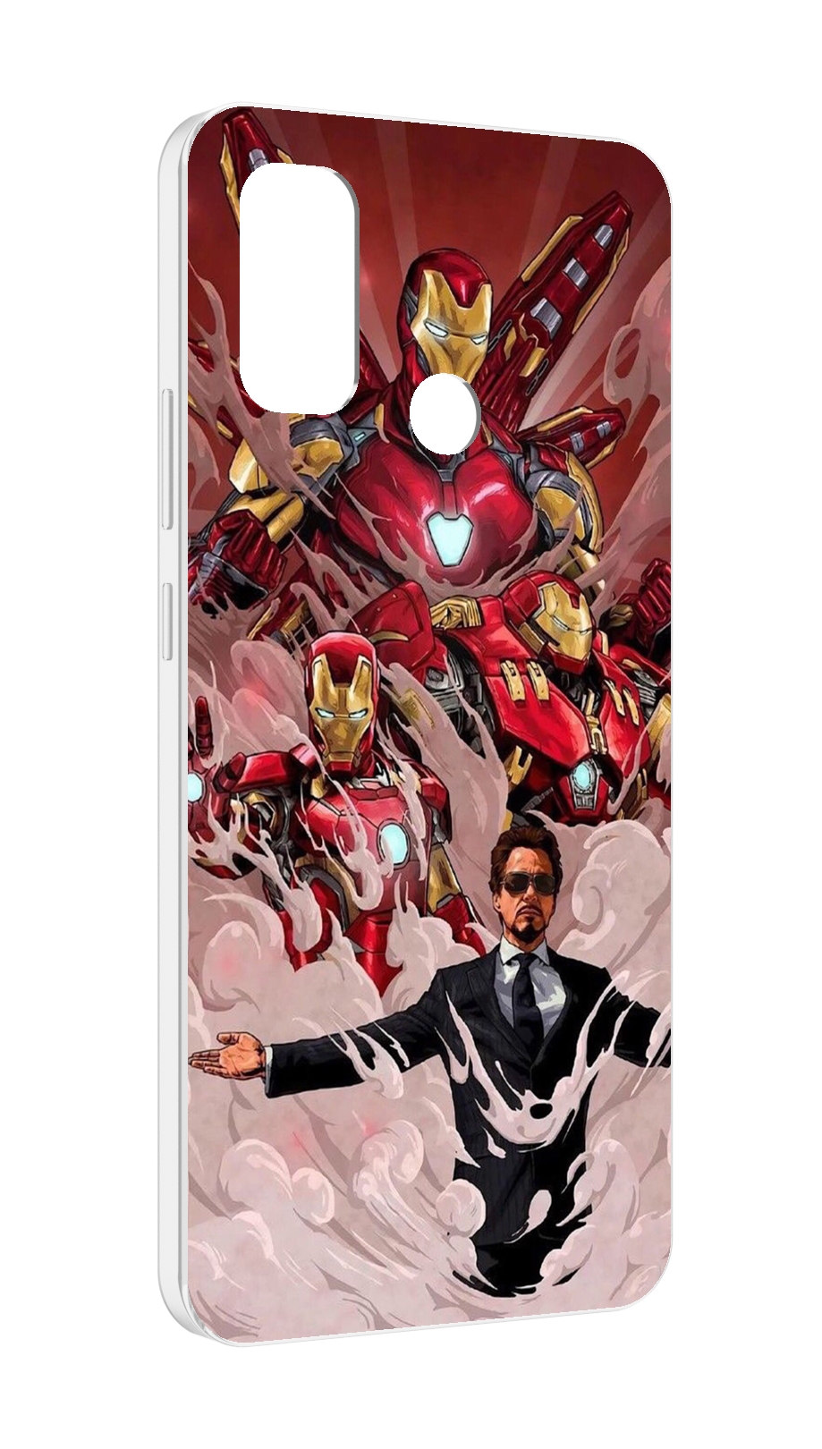 

Чехол MyPads Тони-Старк-и-костюмы для UleFone Note 10P/Note 10, Прозрачный, Tocco