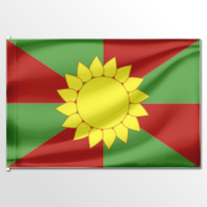 

Флаг ЦТП ФЕНИКС Новоберезанского сельского поселения 135x90 см, 778-135x90