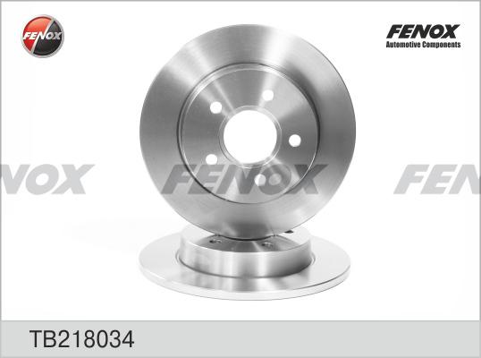 

Диск тормозной задний ford focus ii/c-max /d=265mm fenox tb218034