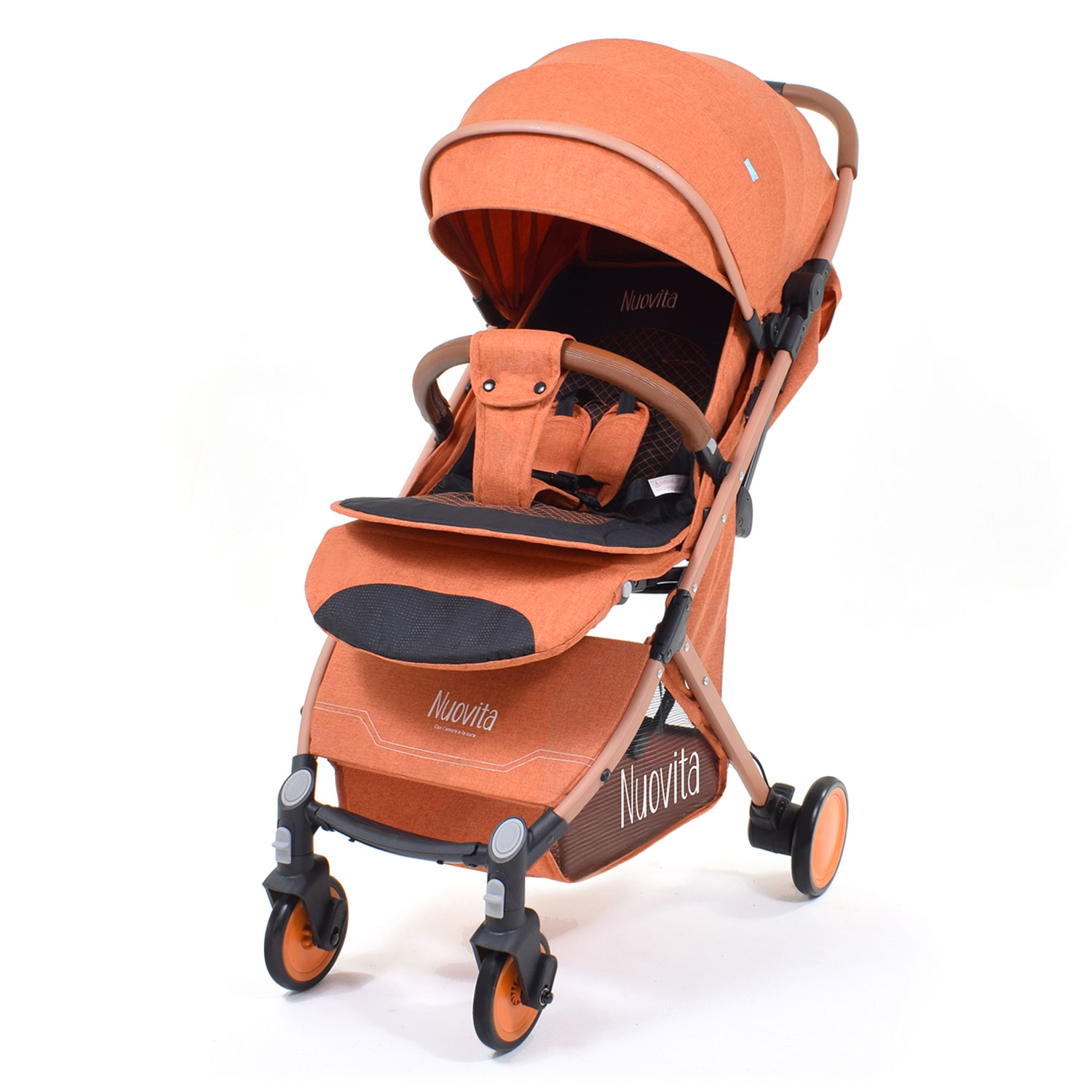 

Прогулочная коляска Nuovita Giro (Arancio, D'oro/ Оранжевый, Золотой), Giro