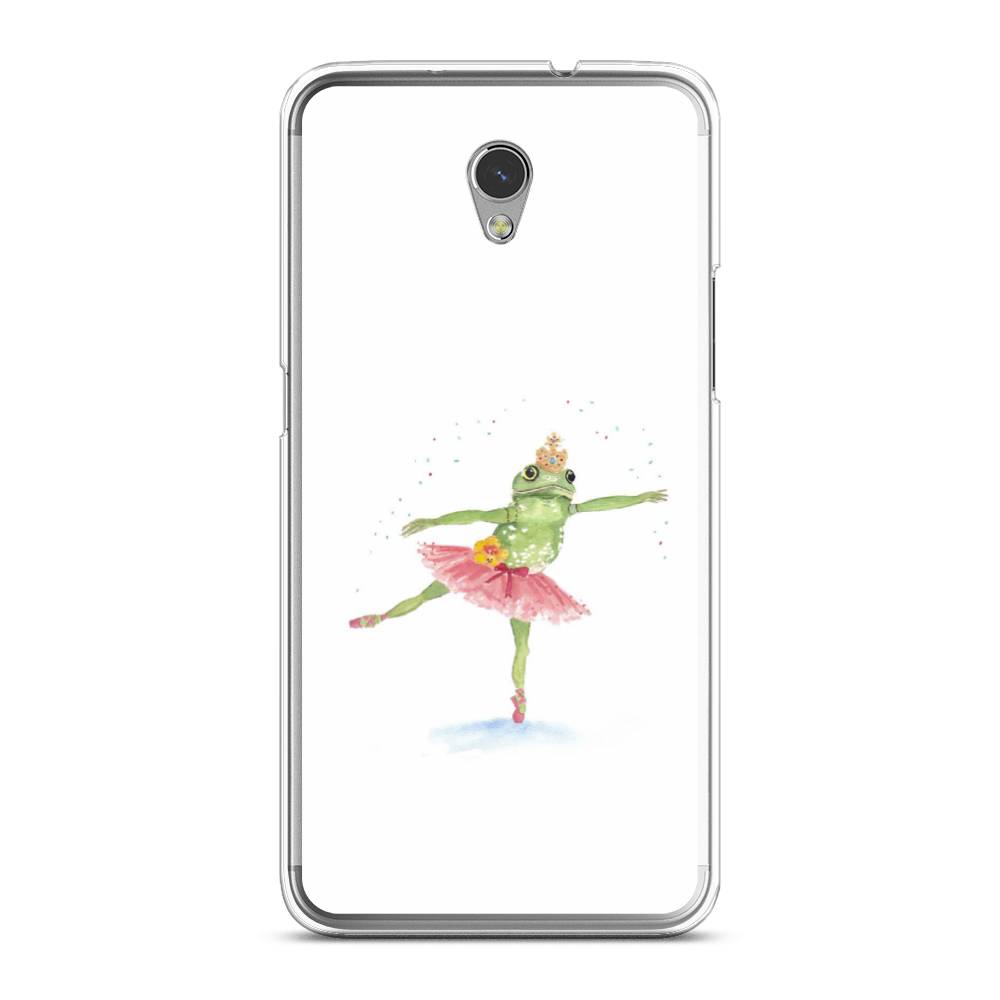 

Чехол на ZTE Blade V7 "Лягушка-балерина", Зеленый, 131150-4