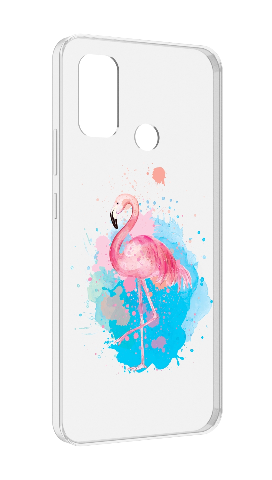 

Чехол MyPads акварельное-фламинго для UleFone Note 10P/Note 10, Прозрачный, Tocco