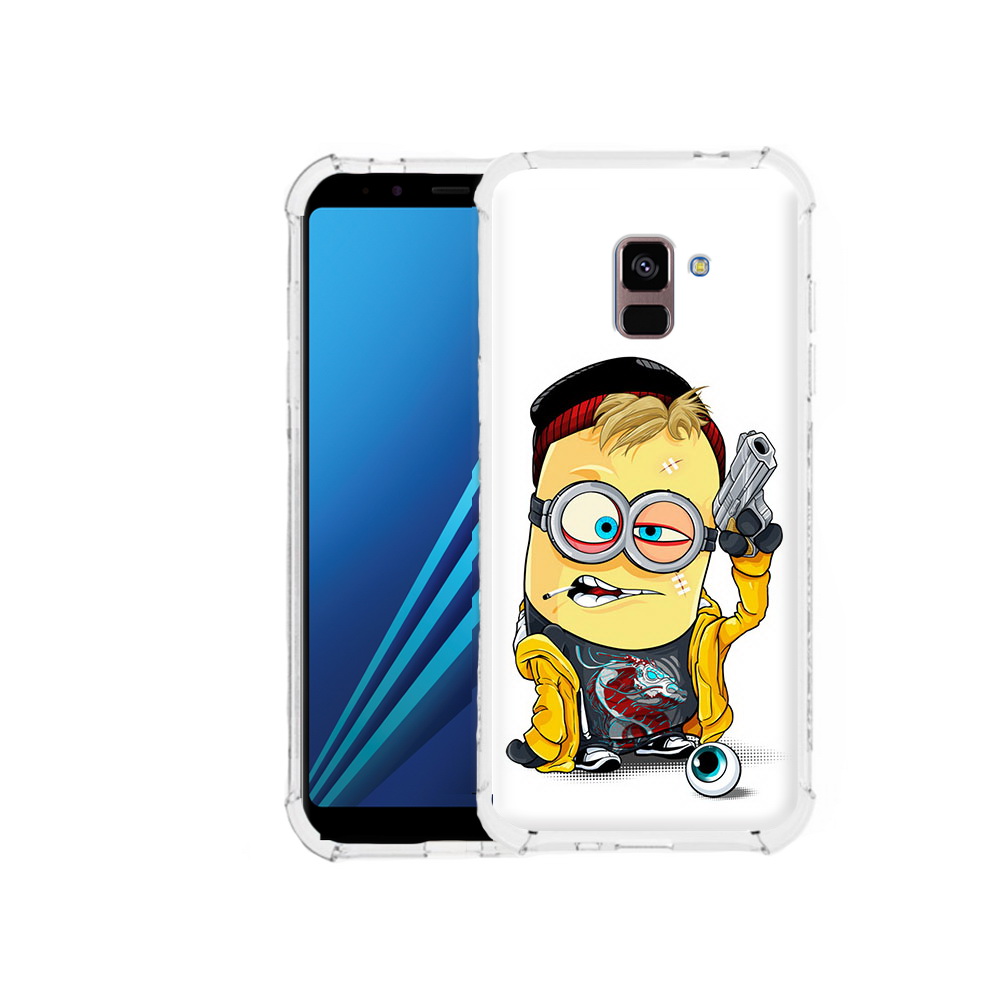 

Чехол MyPads Tocco для Samsung Galaxy A8 Plus миньон бандит (PT119249.593.475), Tocco