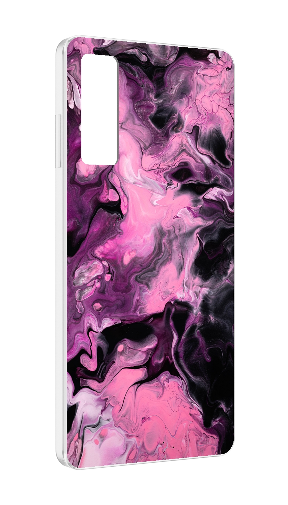 

Чехол MyPads смешивание-фиолетового для TCL 20 5G, Прозрачный, Tocco