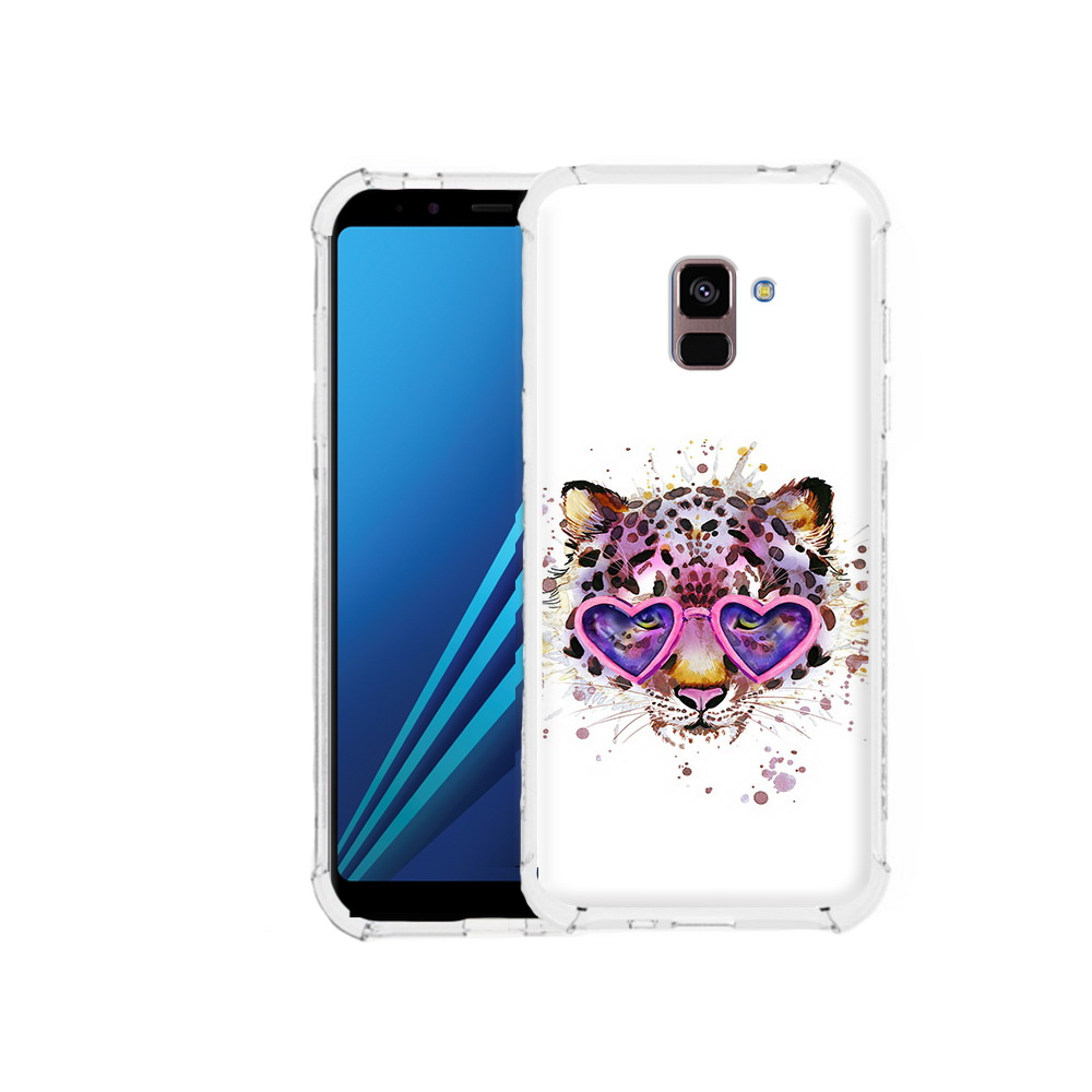 

Чехол MyPads Tocco для Samsung Galaxy A8 Plus модный леопард (PT119249.593.480), Tocco
