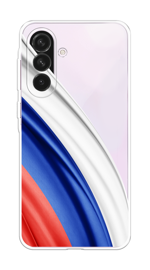 

Чехол на Samsung Galaxy A56 5G Флаг России уголок, Белый;синий;красный;прозрачный, 2110850-1