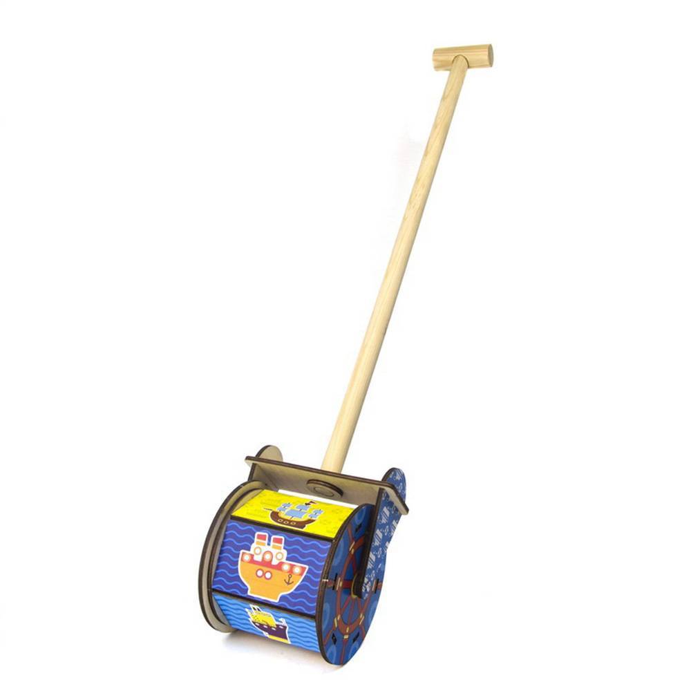 

WoodlandToys Каталка Кораблики 130103, Разноцветный, 130103