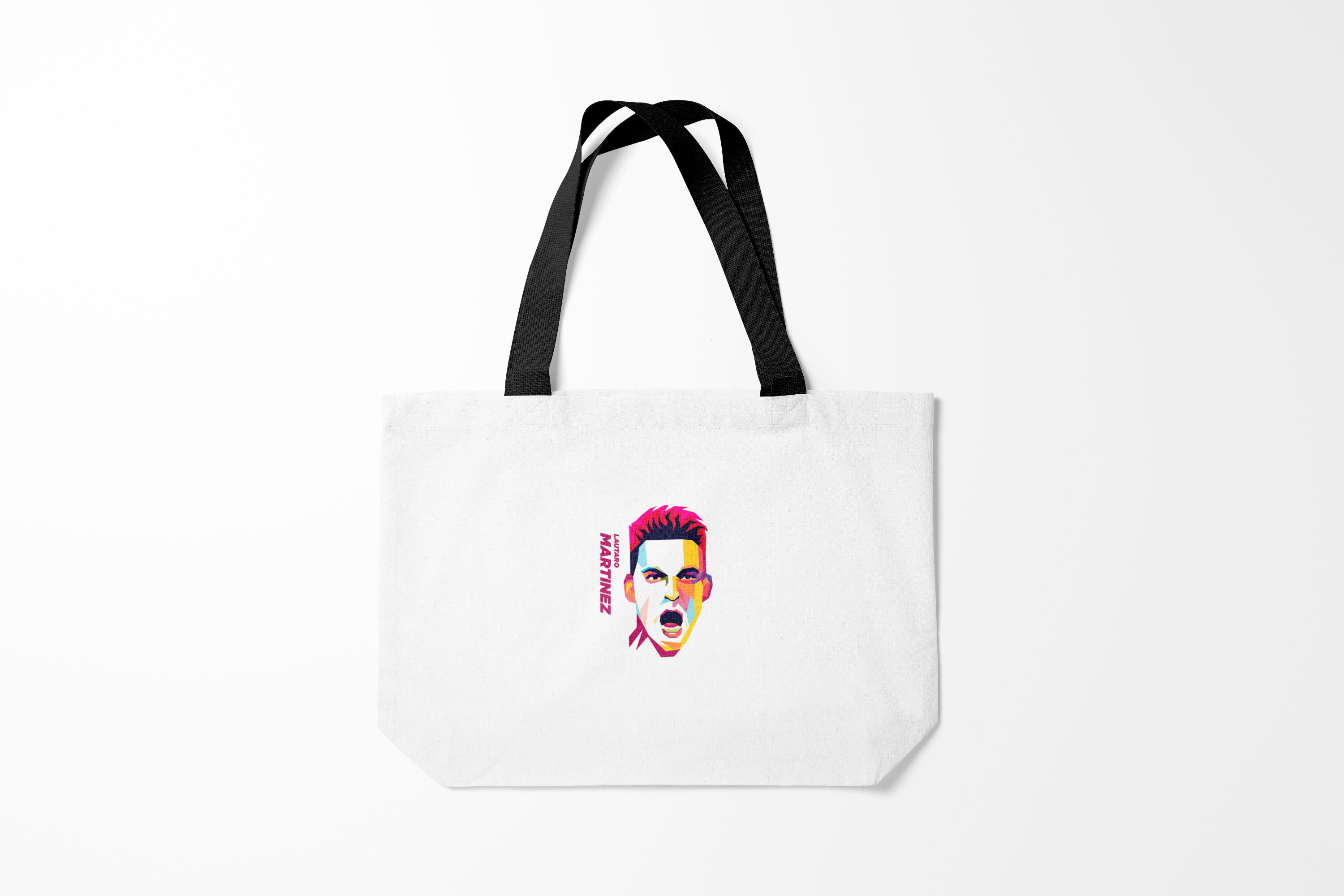 

Сумка шoппер унисекс Burnettie Лаутаро Мартинес Martinez Pop Art, белый, Лаутаро Мартинес Martinez Pop Art