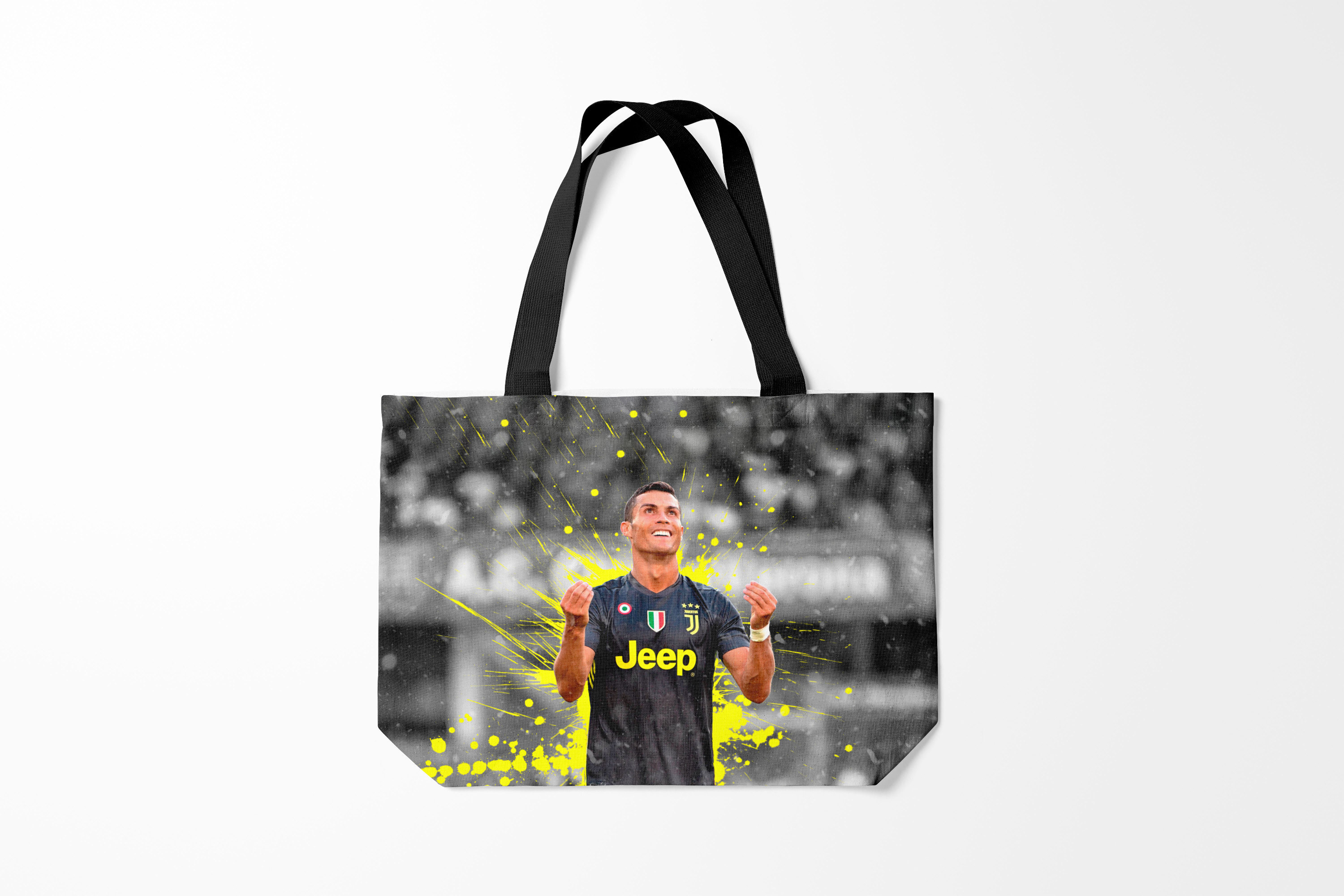 

Сумка шoппер унисекс Burnettie Криштиану Роналду Juventus, серый, Криштиану Роналду Juventus