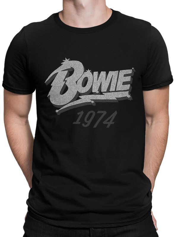 фото Футболка мужская design heroes david bowie - дэвид боуи черная xl