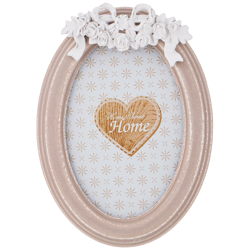 

Фоторамка Lefard Home 15х3х20см МДФ полистоун 222-772_, Розовый