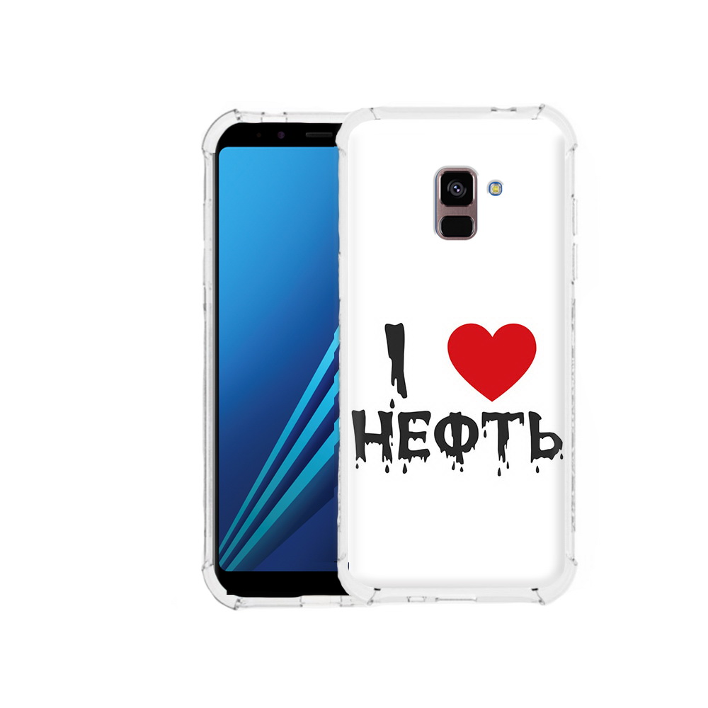 

Чехол MyPads Tocco для Samsung Galaxy A8 Plus нефть (PT119249.593.522), Tocco