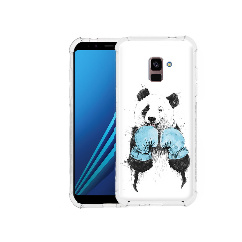 

Чехол MyPads Tocco для Samsung Galaxy A8 Plus панда боксер (PT119249.593.531), Tocco