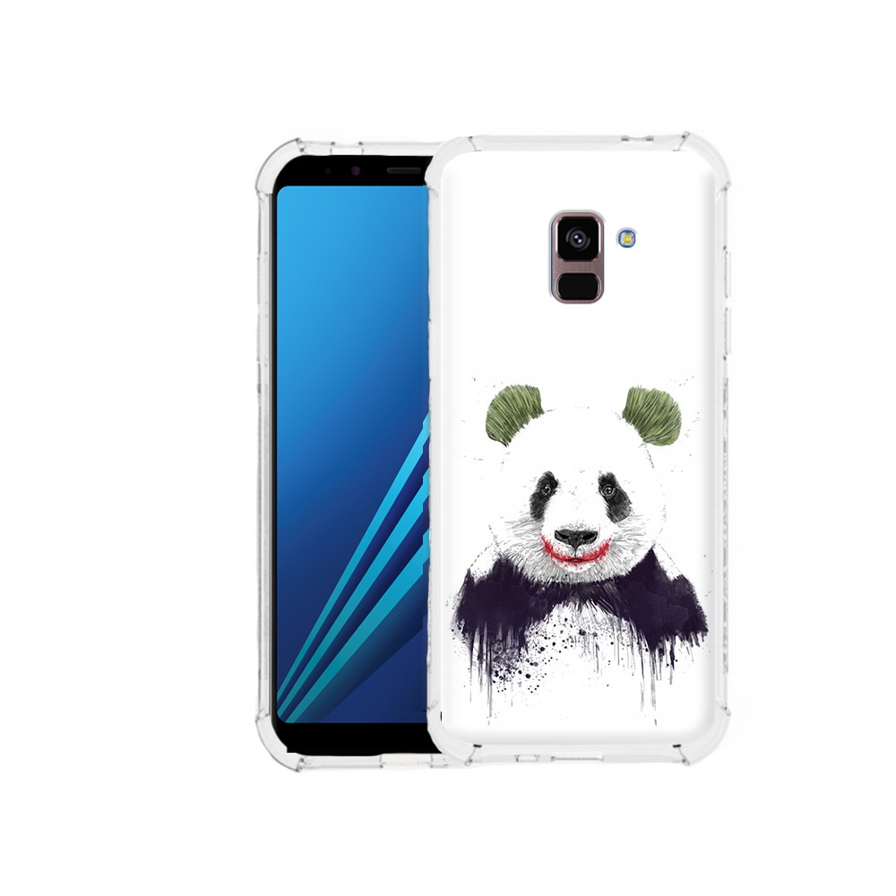 

Чехол MyPads Tocco для Samsung Galaxy A8 Plus панда джокер (PT119249.593.533), Tocco