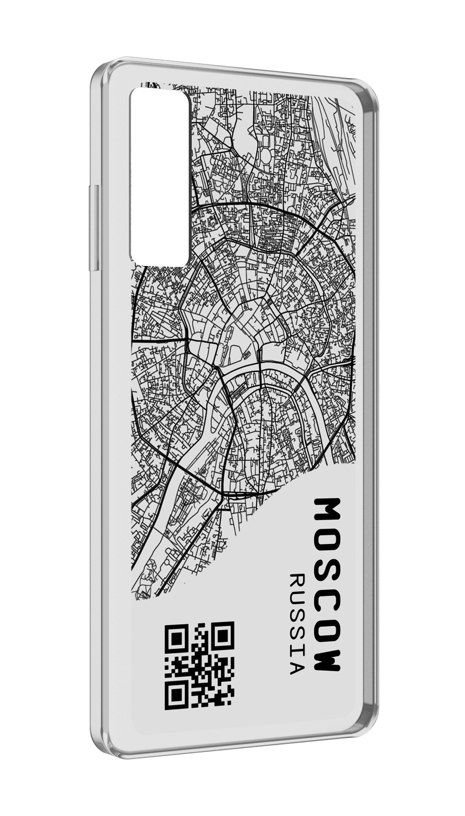 

Чехол MyPads схема-москва для TCL 20 5G, Прозрачный, Tocco