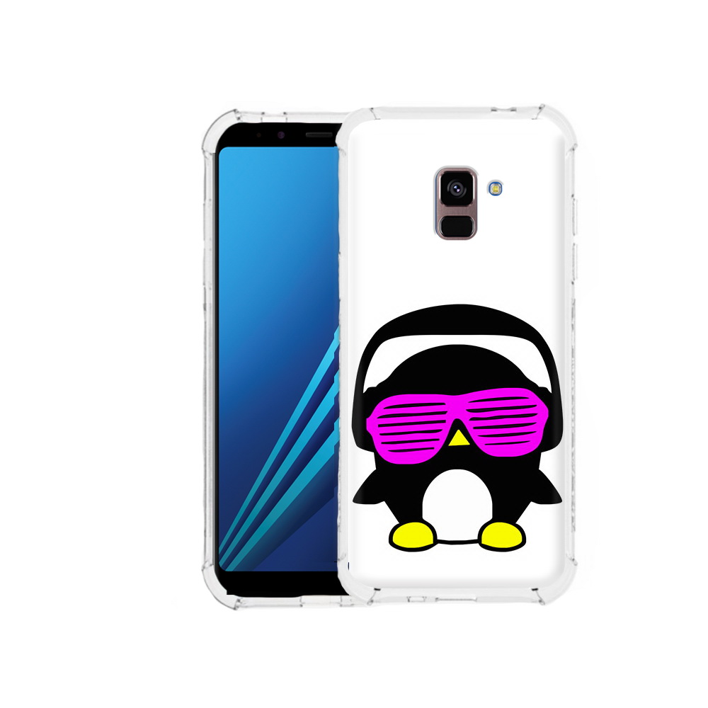 

Чехол MyPads Tocco для Samsung Galaxy A8 Plus пингвин (PT119249.593.541), Tocco