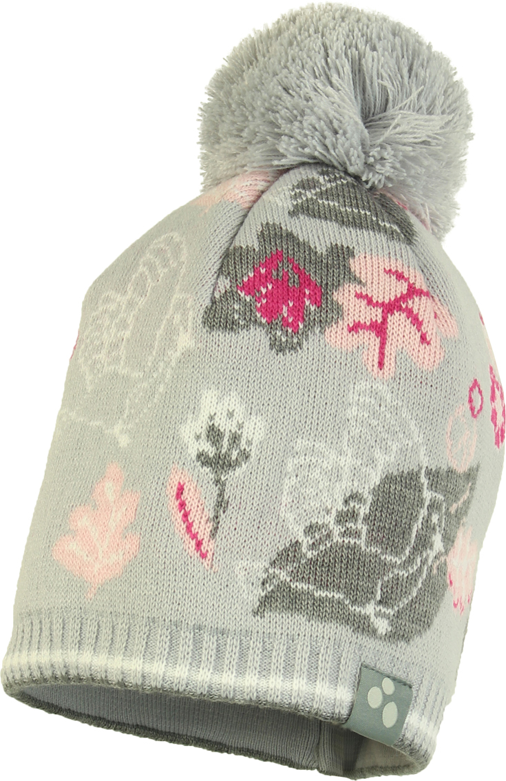 

Вязаная шапка Huppa Flake 3 94028, light gray pattern р.M, Серый, Flake 3