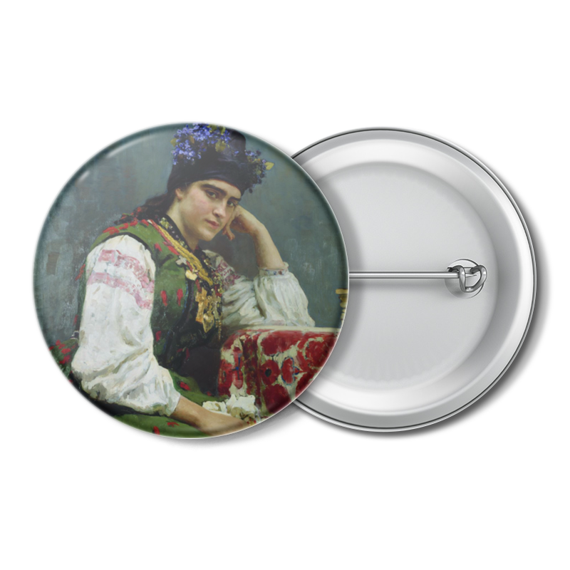 

Значок Printio Портрет софьи драгомировой (репин), Портрет софьи драгомировой (репин)