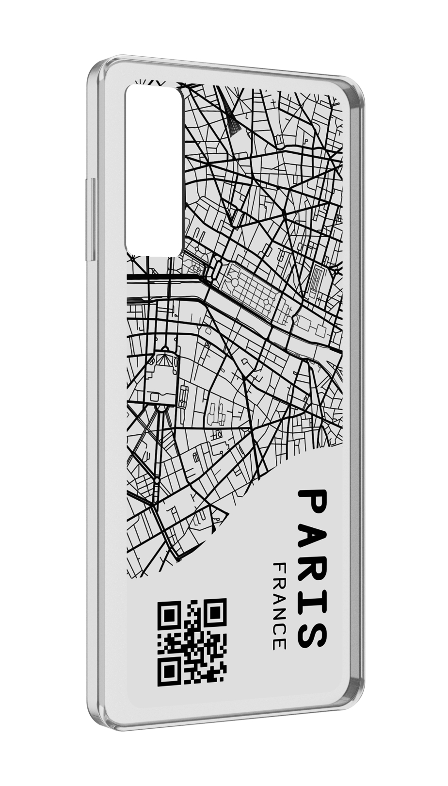 

Чехол MyPads схема-париж для TCL 20 5G, Прозрачный, Tocco