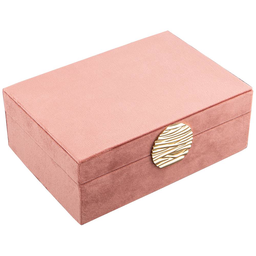 

Шкатулка Lefard Велюр 20х14х7.5см МДФ ткань 06-293_, Розовый
