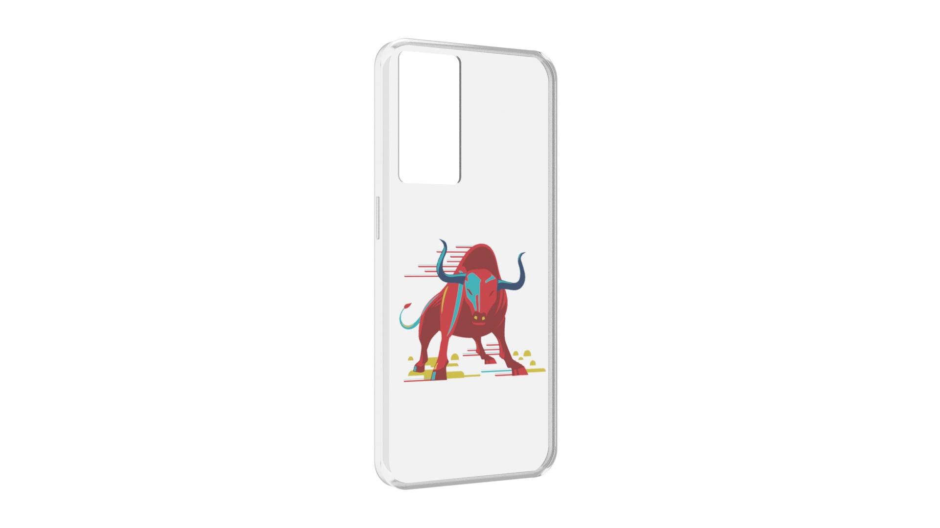 

Чехол MyPads Красный-бык для OPPO A96 5G / Reno7 Lite / Reno 7Z / F12 Pro 5G, Прозрачный, Tocco